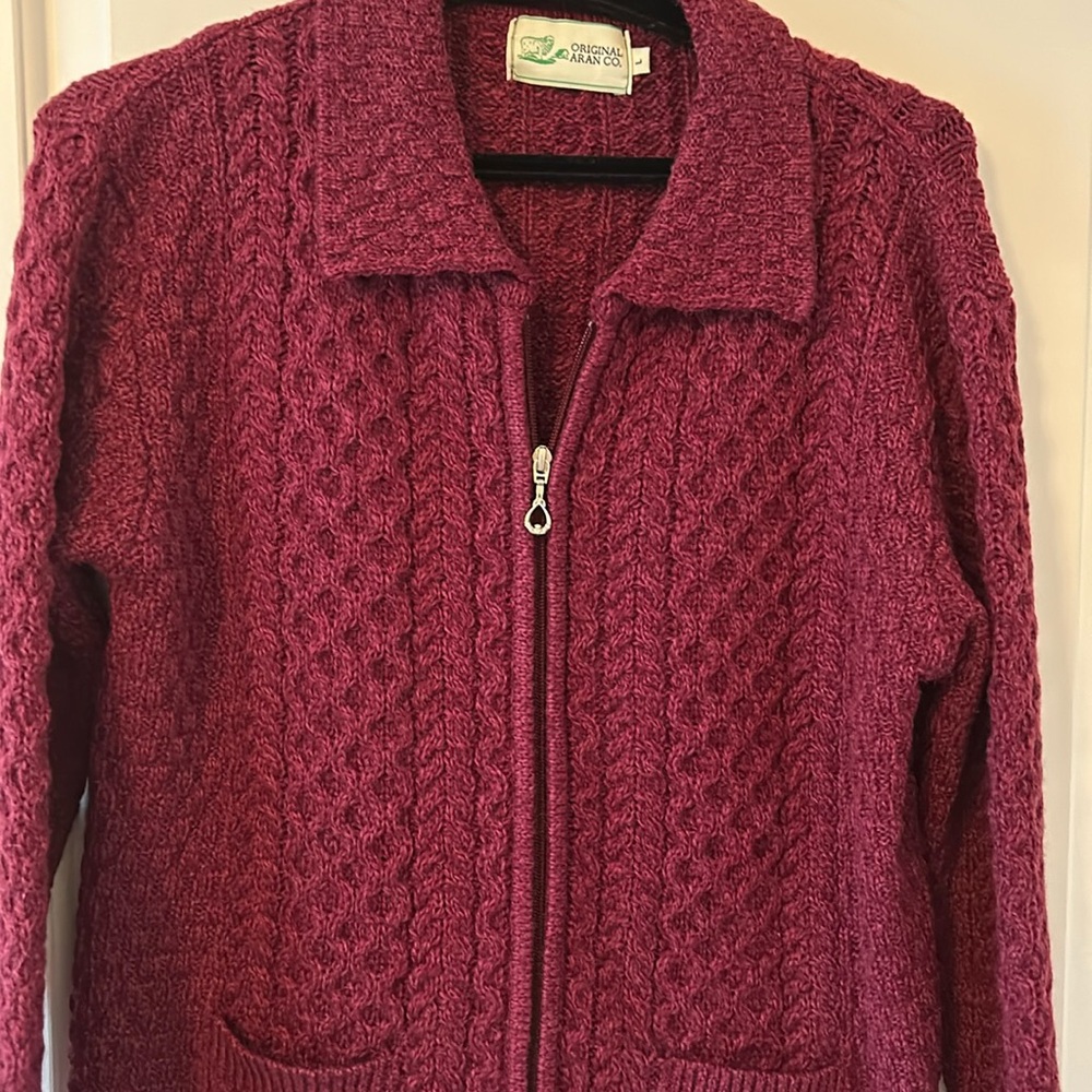 Zip up cardigan
